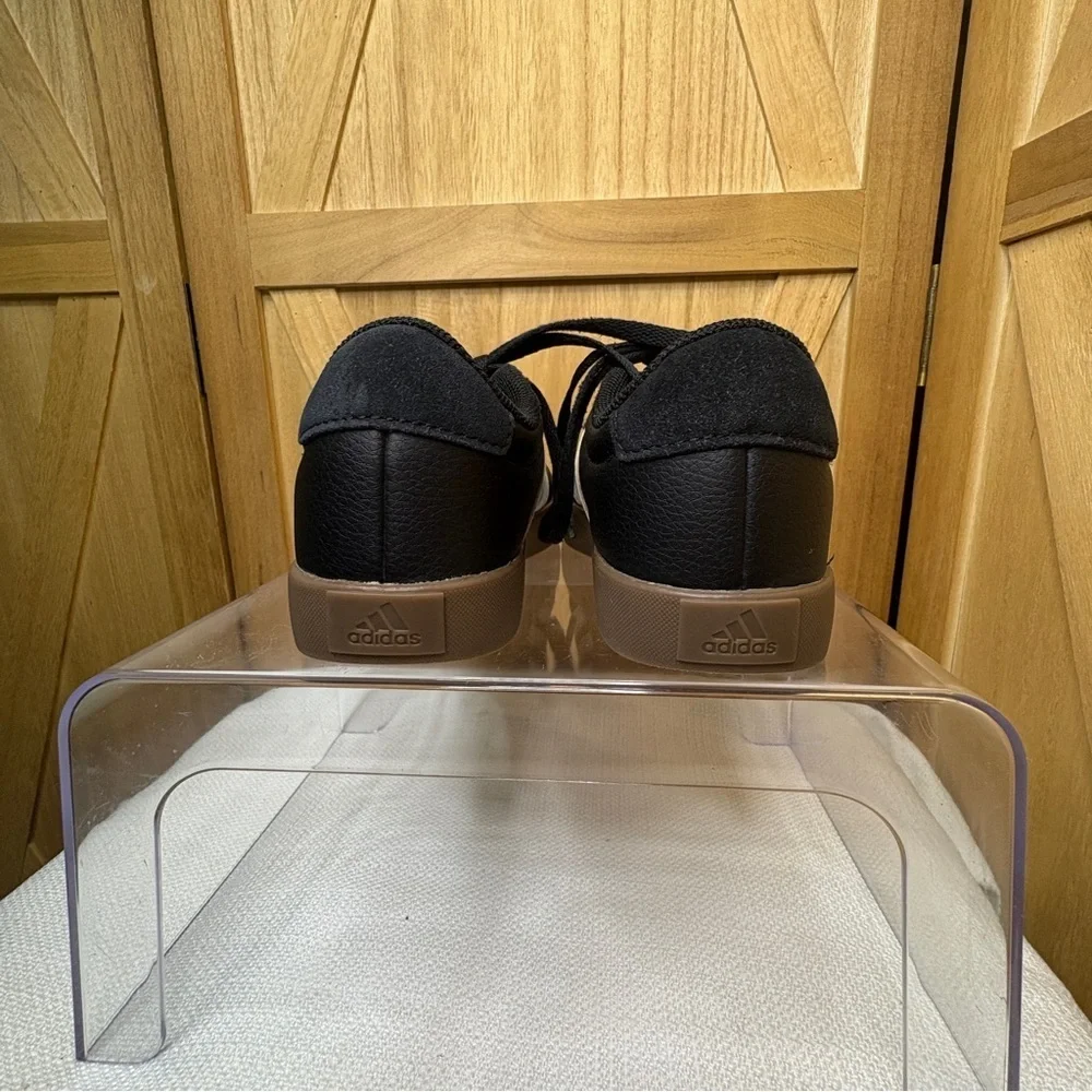 Adidas Black and White Children’s Classic Sneakers